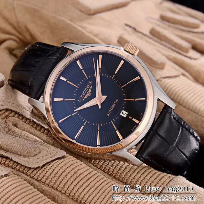 LONGINES浪琴 經典大三針 全自動機械 精品男士腕表 WSS1095